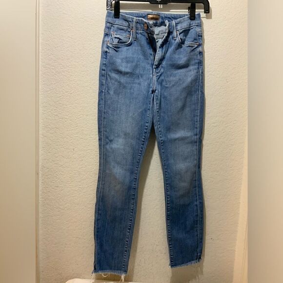 Mother The Looker Ankle Snippet Jeans the beginner’s luck size 24 - Picture 2 of 11